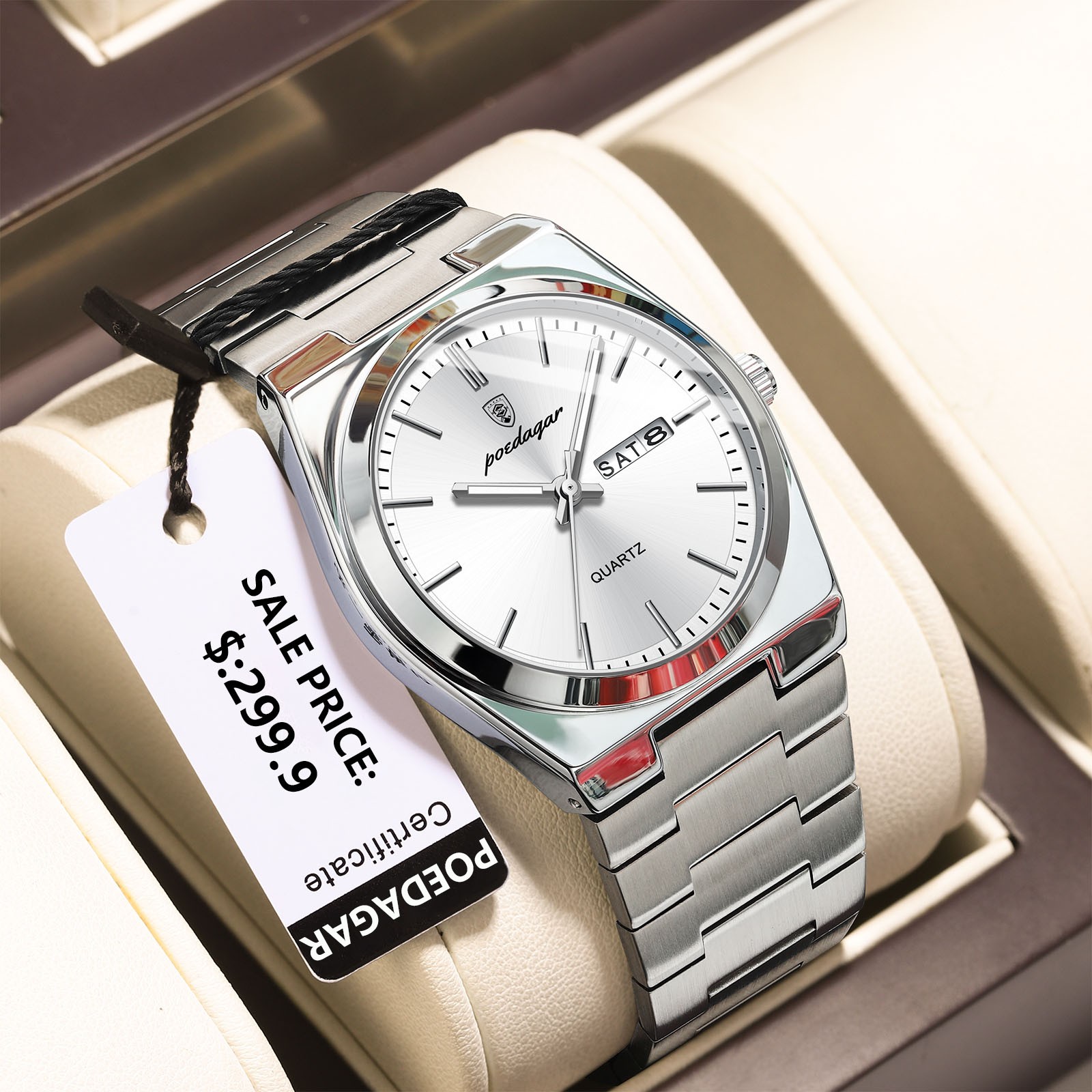 POEDAGAR Men’s Luxury Watch