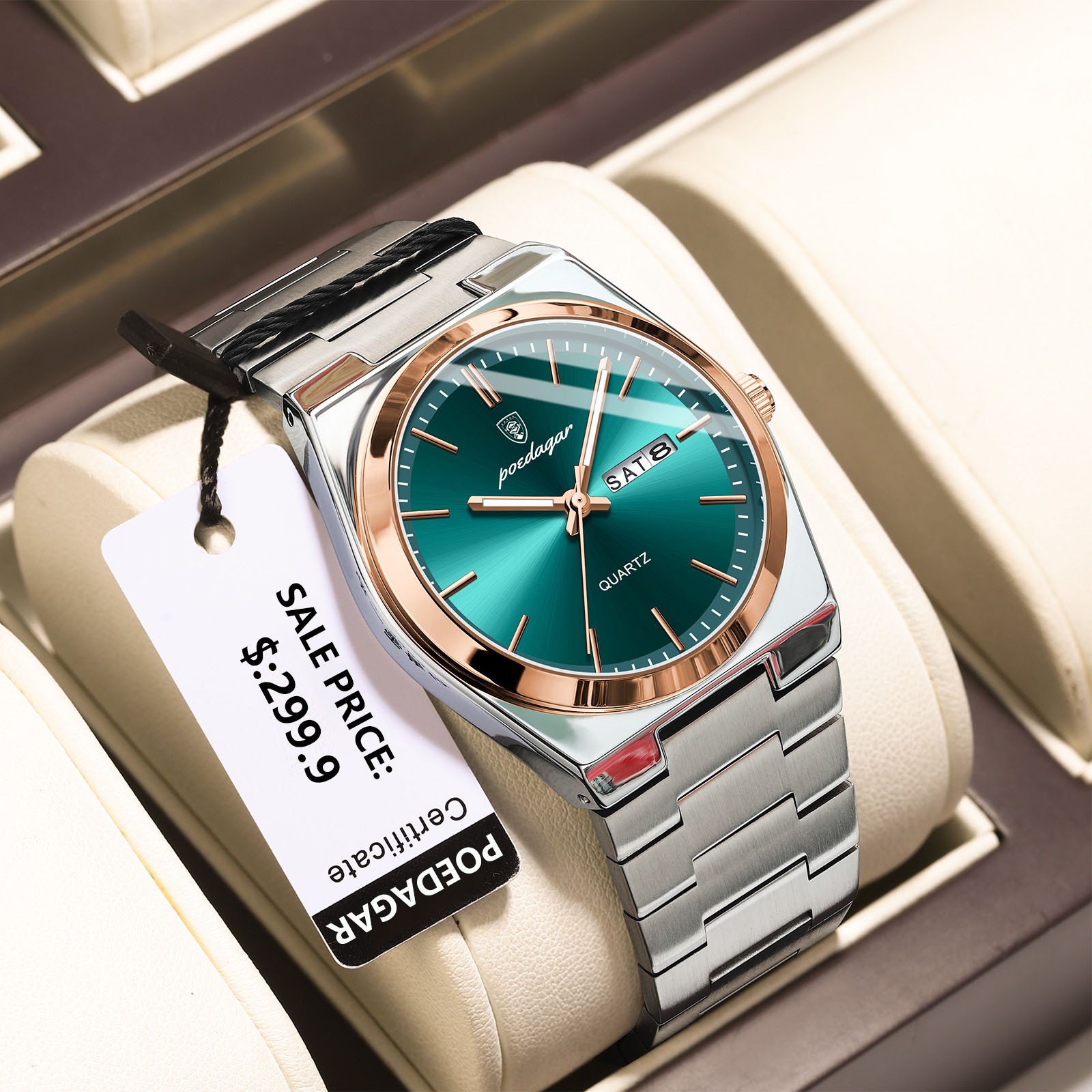POEDAGAR Men’s Luxury Watch