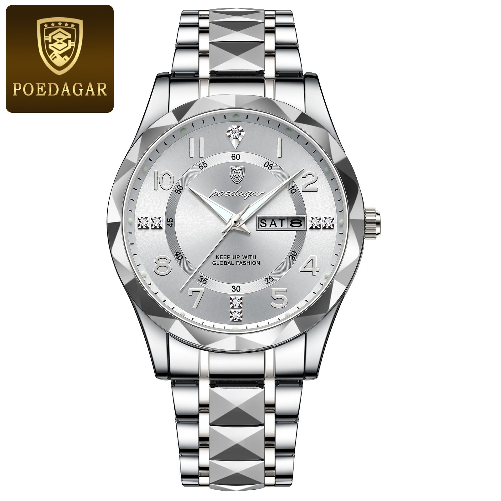 POEDAGAR Luxury Men’s Quartz Watch