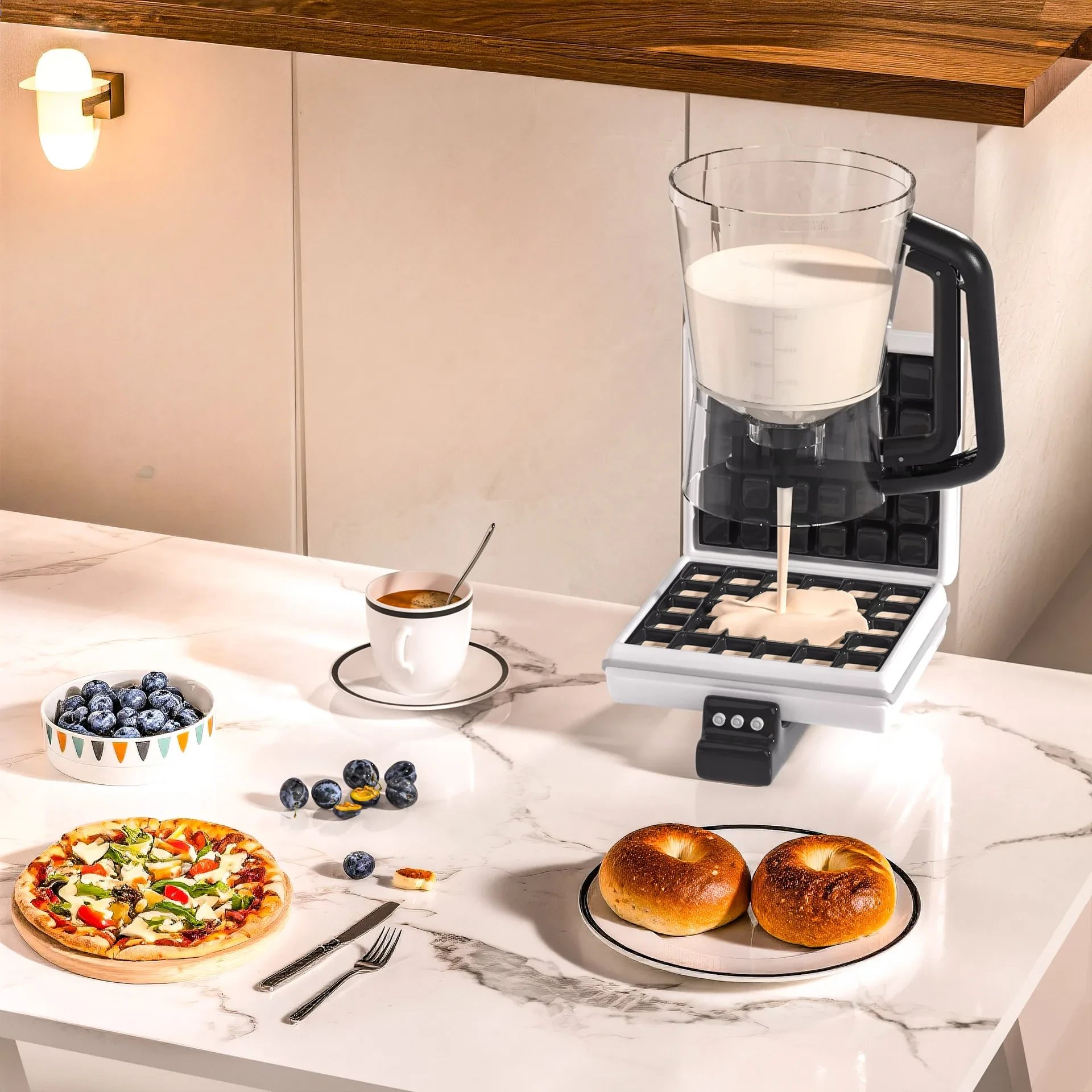 Collapsible Pancake & Cupcake Batter Dispenser