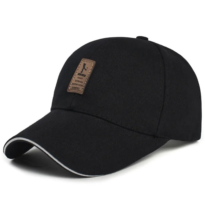 Unisex Cotton Baseball Cap – Korean Style All-Season Sun Hat