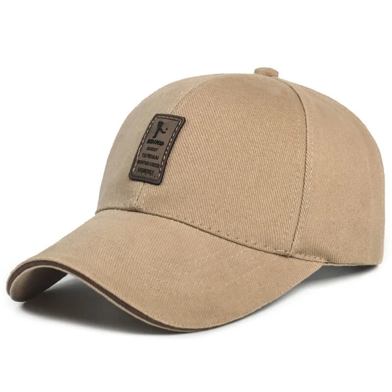 Unisex Cotton Baseball Cap – Korean Style All-Season Sun Hat