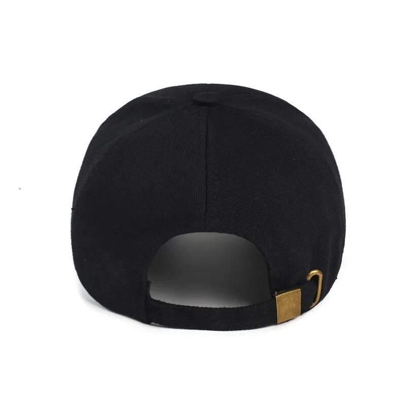 Unisex Cotton Baseball Cap – Korean Style All-Season Sun Hat
