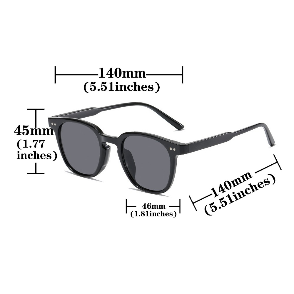 Vintage Square Sunglasses – Luxury Small Frame Retro Sun Glasses