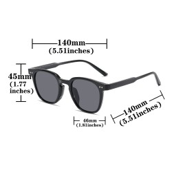 Vintage Square Sunglasses – Luxury Small Frame Retro Sun Glasses