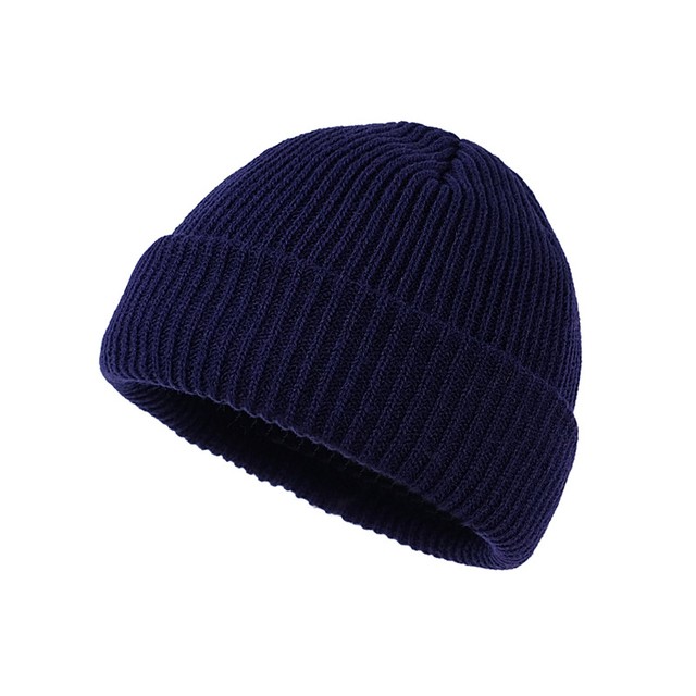Rimiut Knitted Wool Beanie – Simple Warm Skull Cap