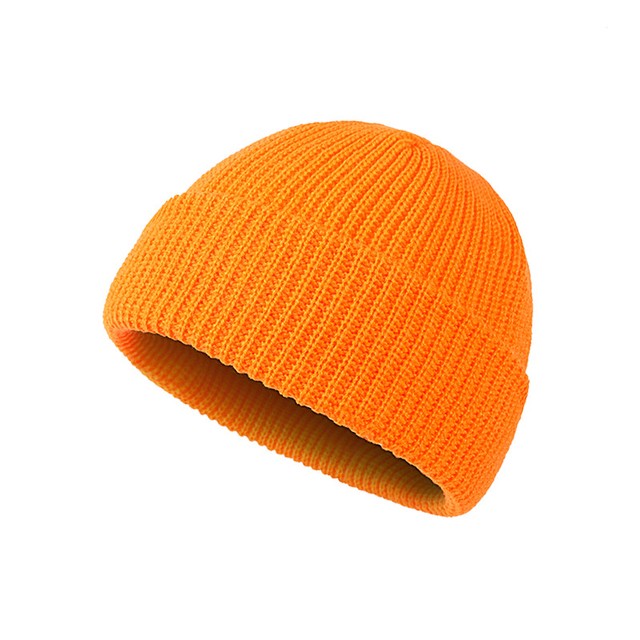 Rimiut Knitted Wool Beanie – Simple Warm Skull Cap