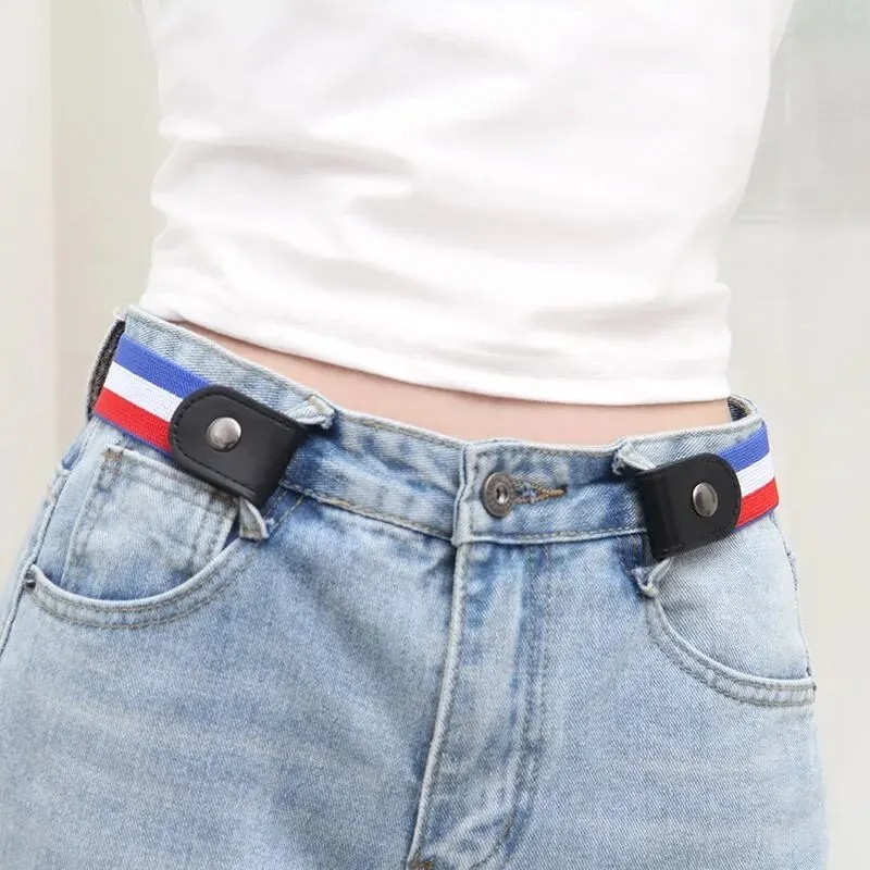 Simple & Fashionable Elastic Belt – Adjustable Woven Invisible Seamless Belt