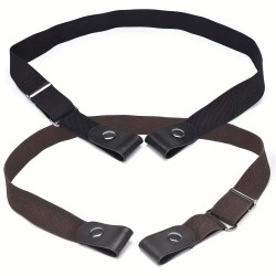 Simple & Fashionable Elastic Belt – Adjustable Woven Invisible Seamless Belt