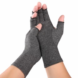 Fingerless Compression Gloves – 1 Pair for Hand Discomfort Relief