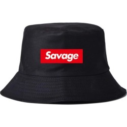 Printed hip-hop basin hat