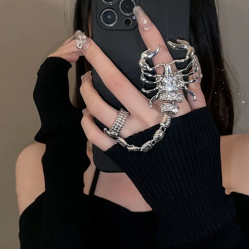 Retro Hip Hop Scorpion Ring