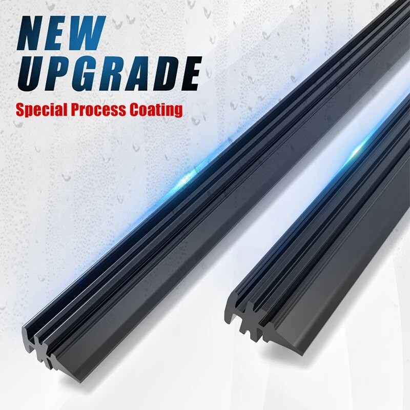 Car Wiper Blade Refill Strips – Frameless Windshield Rubber Wiper for 14" to 28"