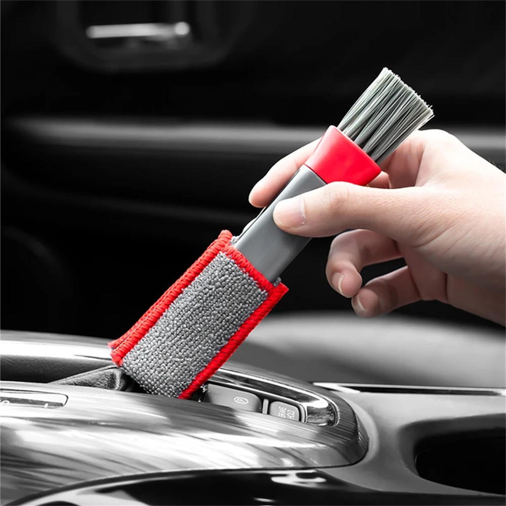 Car Air Conditioning Vent Cleaning Tool – Multi-Purpose Vacuum Brush for Car Interior