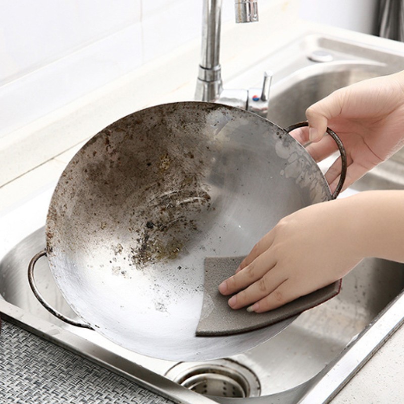 Magic Melamine Sponge Eraser – Carborundum Kitchen Scrub for Pots, Pans, and Utensils