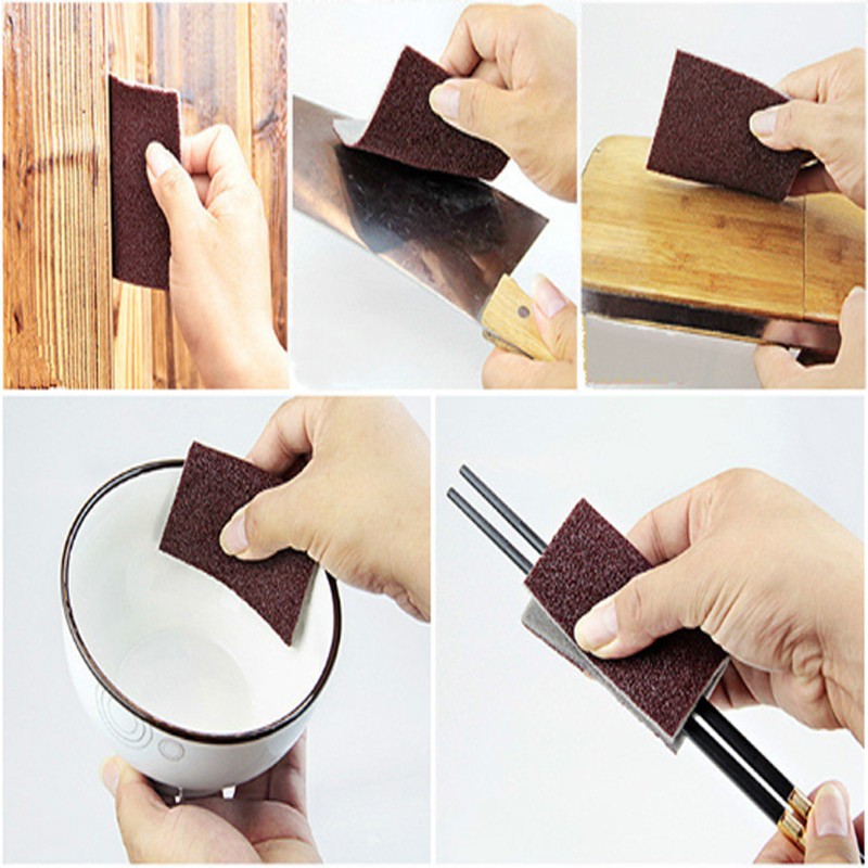 Magic Melamine Sponge Eraser – Carborundum Kitchen Scrub for Pots, Pans, and Utensils