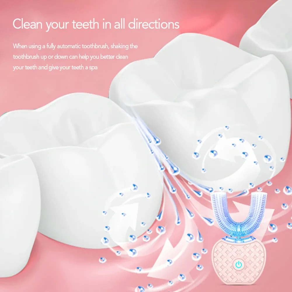 360 Degrees Intelligent Automatic Electric Toothbrush