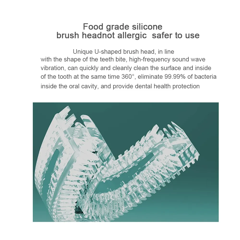 360 Degrees Intelligent Automatic Electric Toothbrush