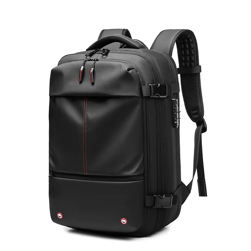 17-Inch Laptop Travel Backpack – Expandable Business & School Backpack with Vacuum Compression for Men