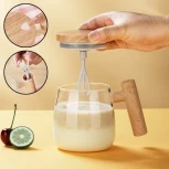 400ML High Borosilicate Glass Self-Stirring Mug