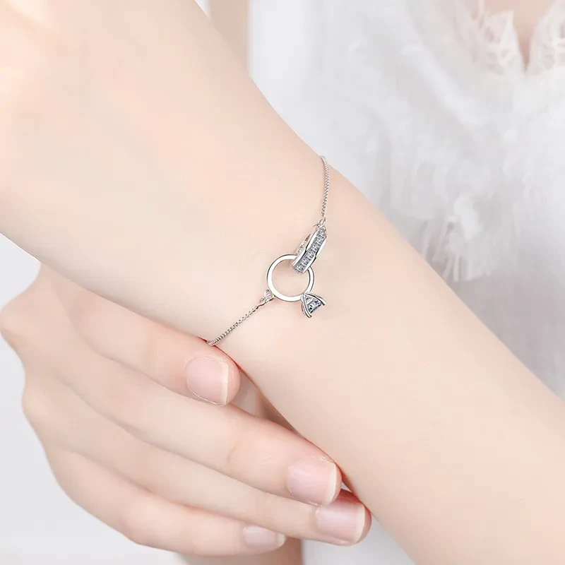 For Love - Interlocking Diamond Bracelet