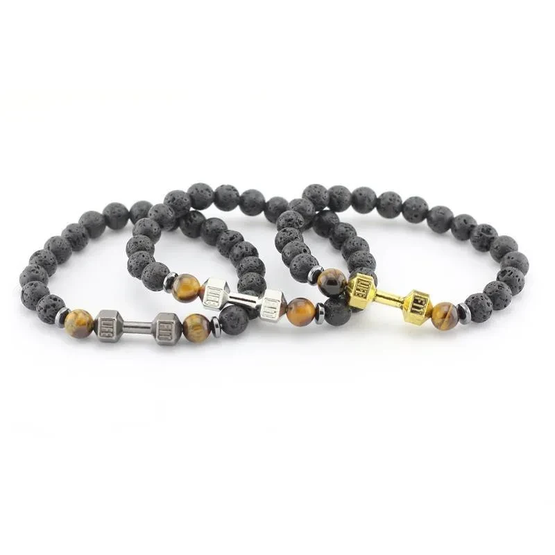 Men’s Dumbbell Bracelet