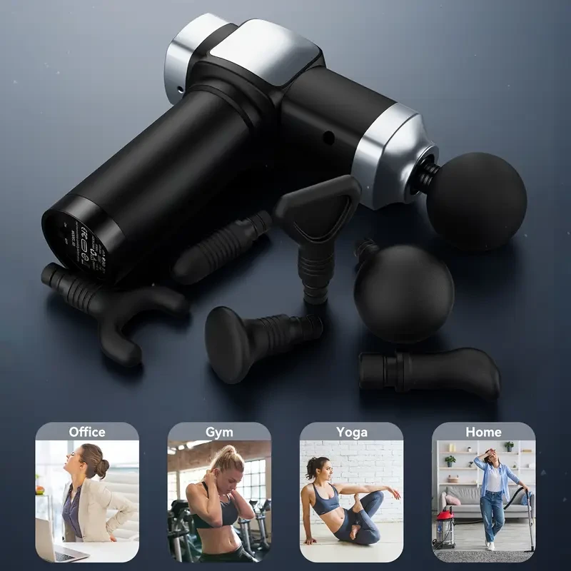 Deep Tissue Massage Gun – 30-Speed Muscle Massager