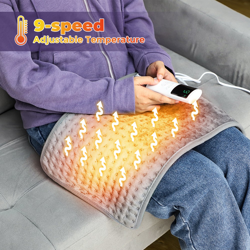 Electric Heating Blanket – 58x29cm Heated Pad
