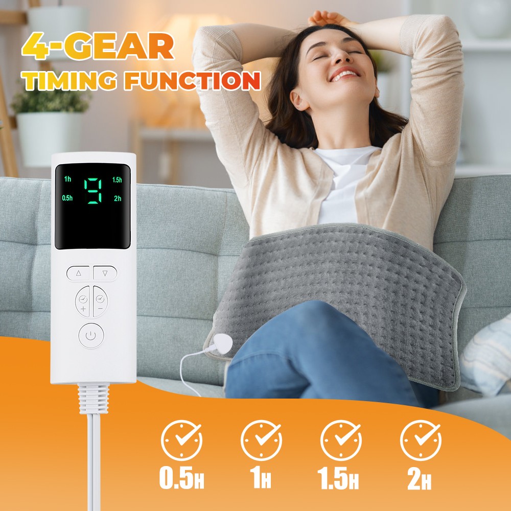 Electric Heating Blanket – 58x29cm Heated Pad