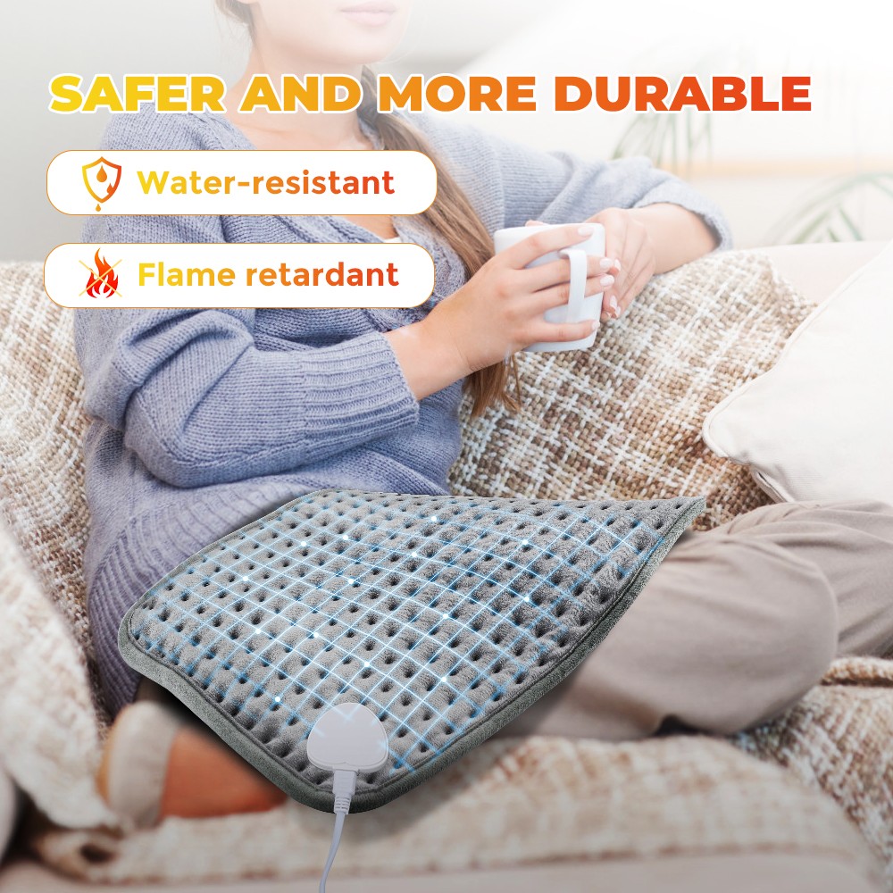 Electric Heating Blanket – 58x29cm Heated Pad