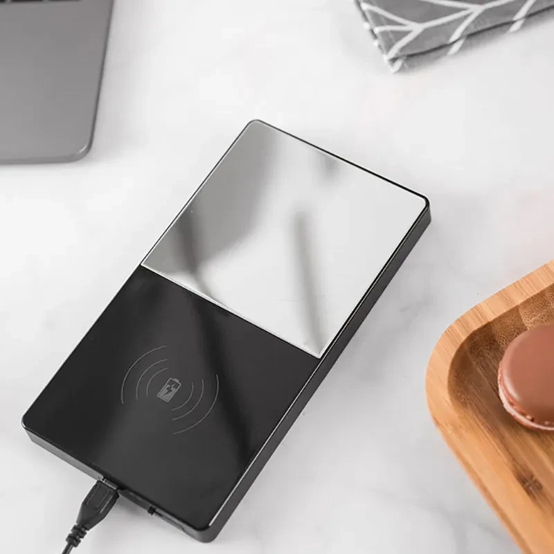 Heating Mug Cup Warmer Electric Wireless Charger For Home Office