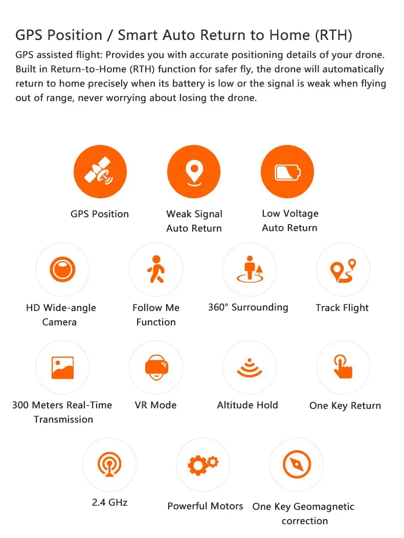 5G Image Transmission ESC Camera With Long Battery Life