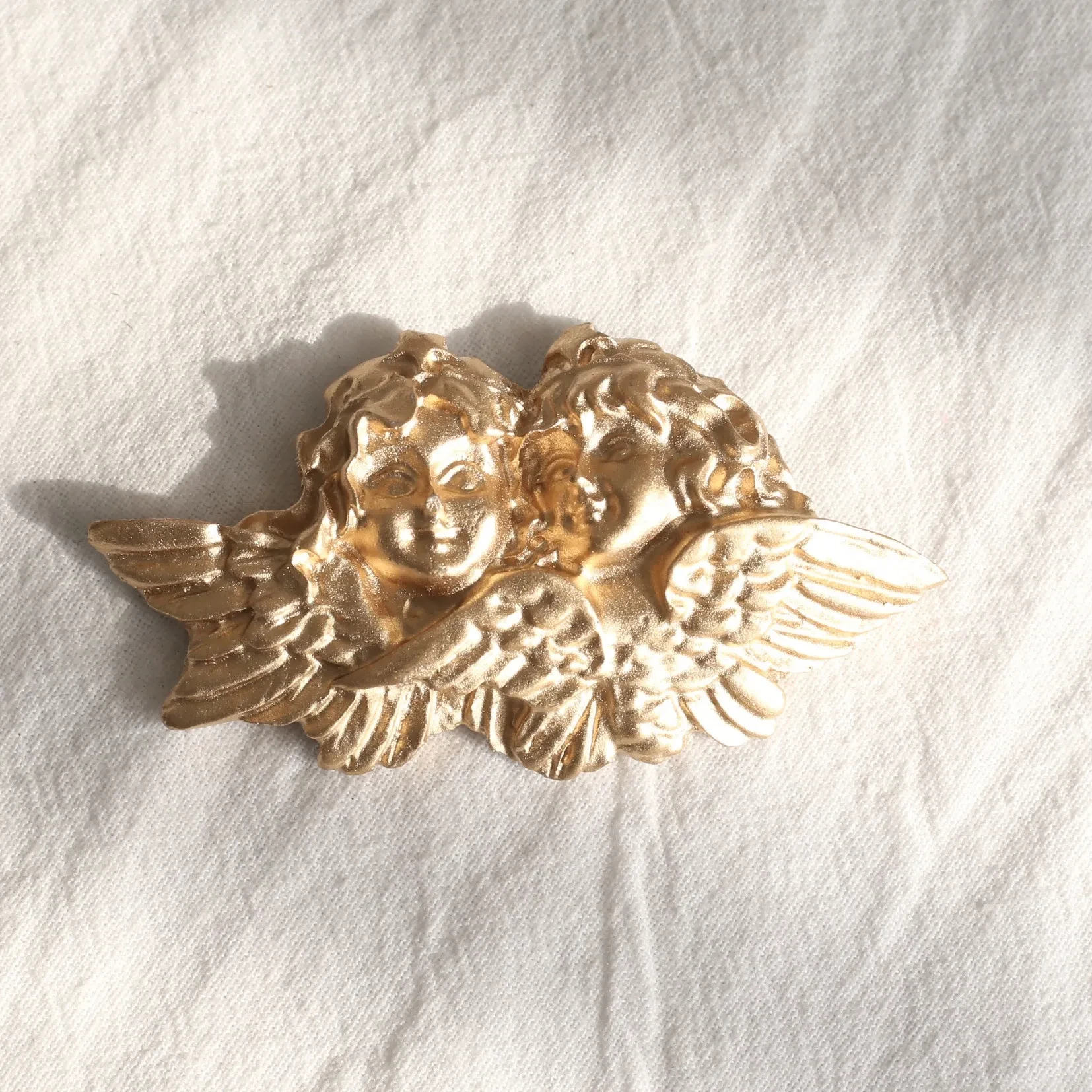 Golden Retro Photo Frame Nail Art Jewelry Decoration