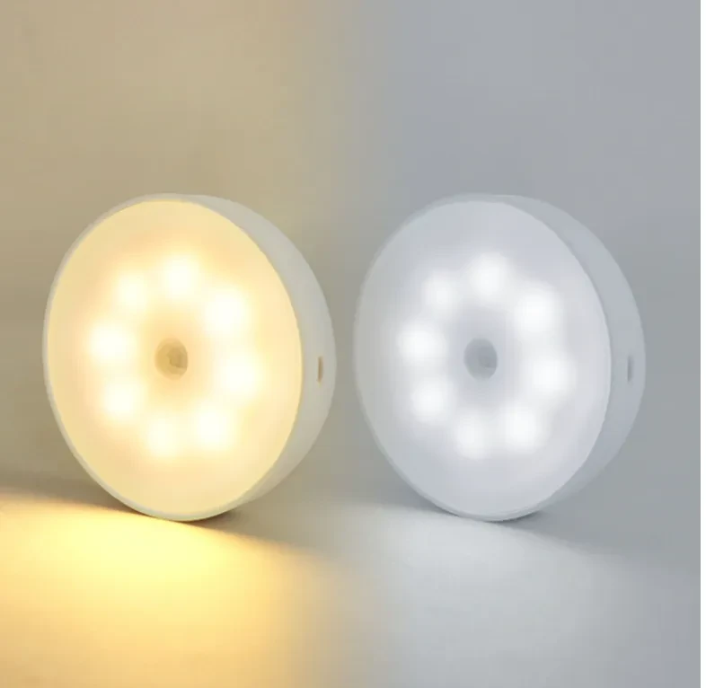 LED human body sensor night light touch sensor light