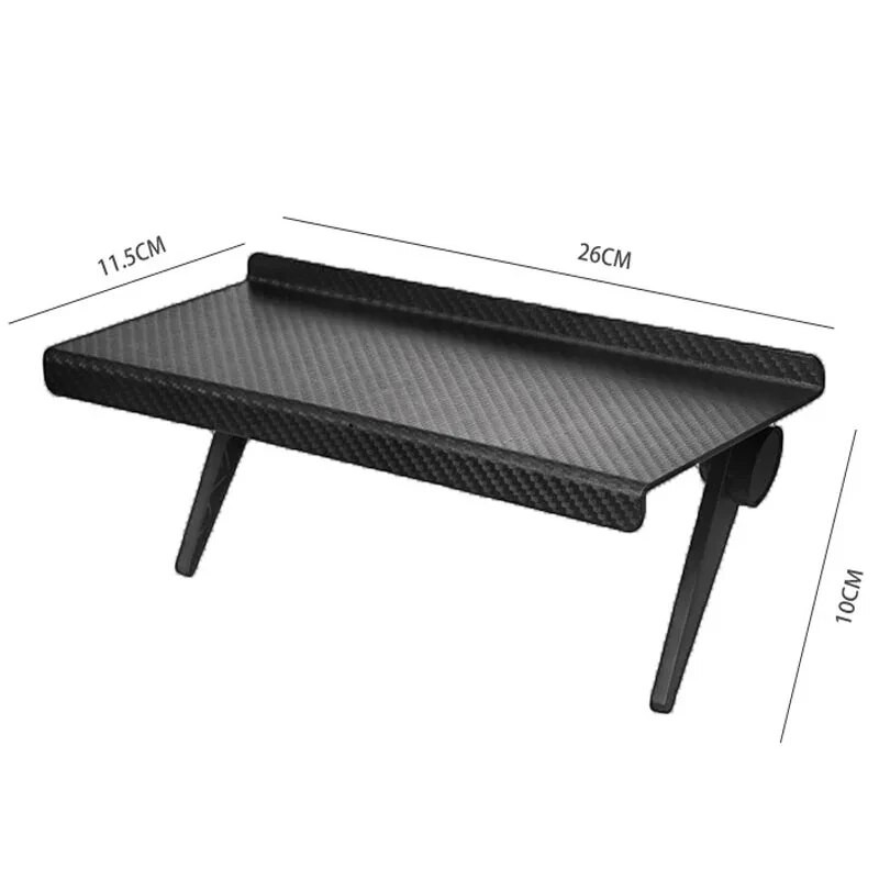 Computer & TV Screen Storage Rack – Wireless Router & Set-Top Box Organizer, No-Perforation Bracket
