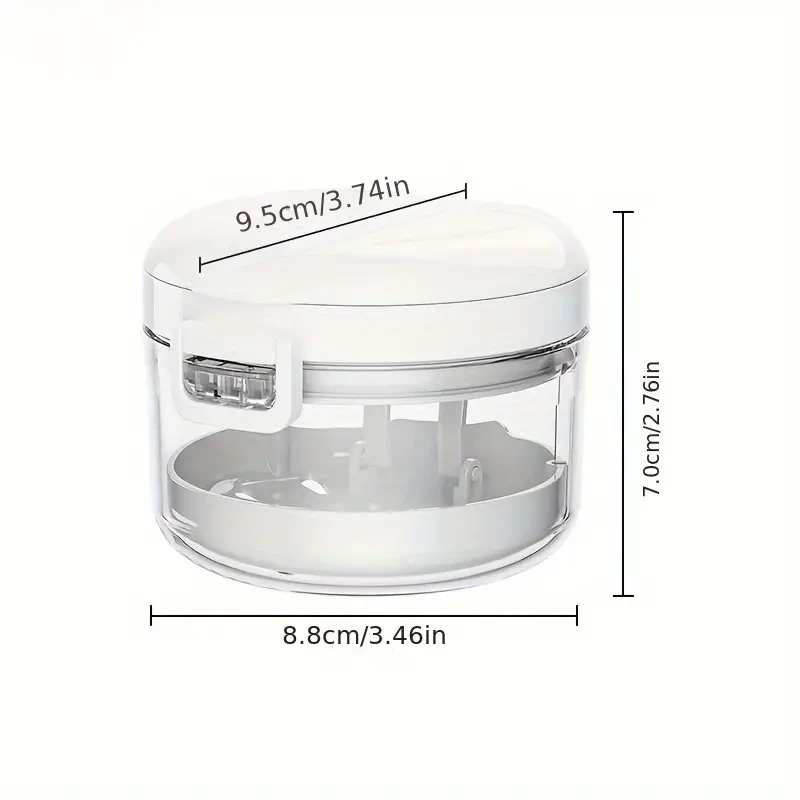Portable Invisalign & Denture Storage Case – Orthodontic Retainer Container Box with Ventilation Holes for Travel & Home Use
