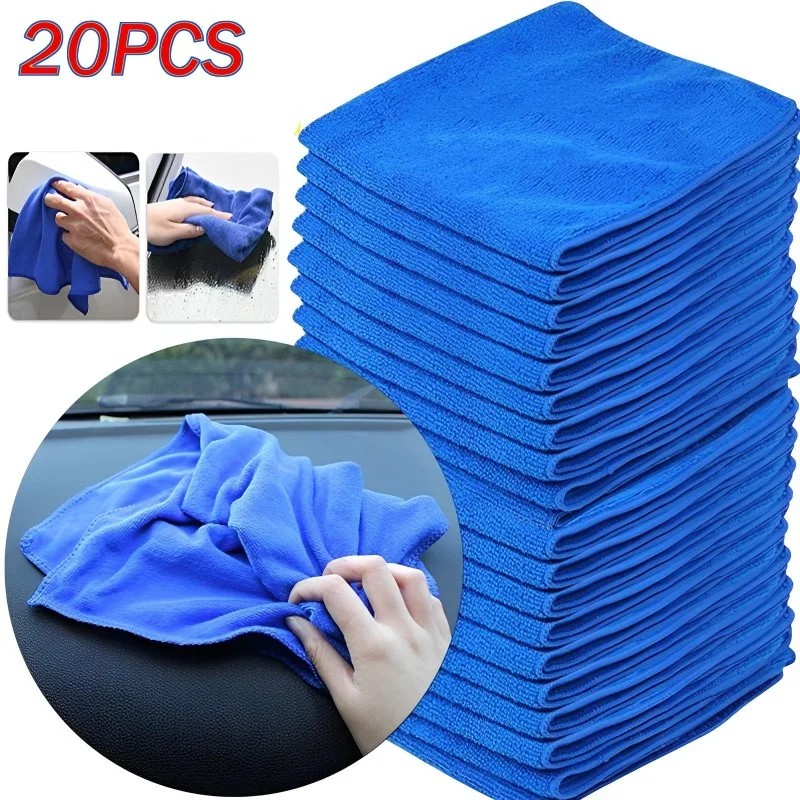 Microfiber Towels – Multi-Pack Car Wash & Drying Cloths for Household