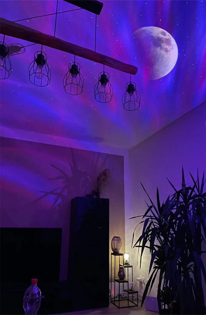 Aurora Borealis Starlight Projectors LED Galaxy Star Atmosphere