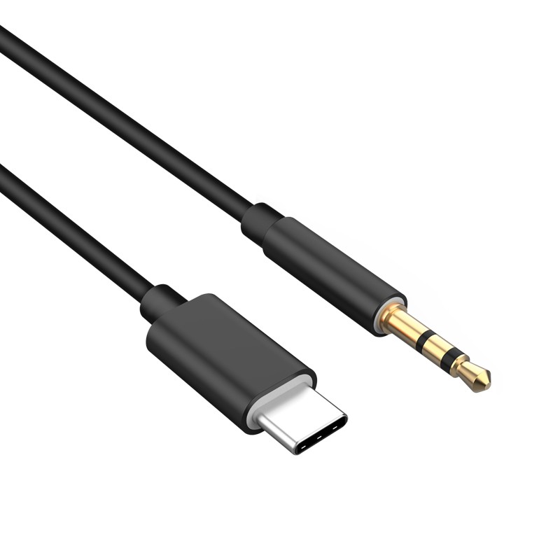 USB Type-C to 3.5mm Aux Audio Adapter – Headphone Jack Cable for Samsung