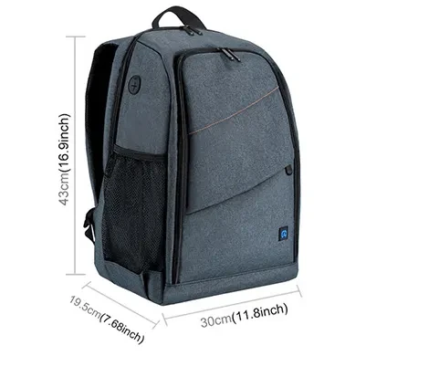 Camera backpack waterproof camera bag