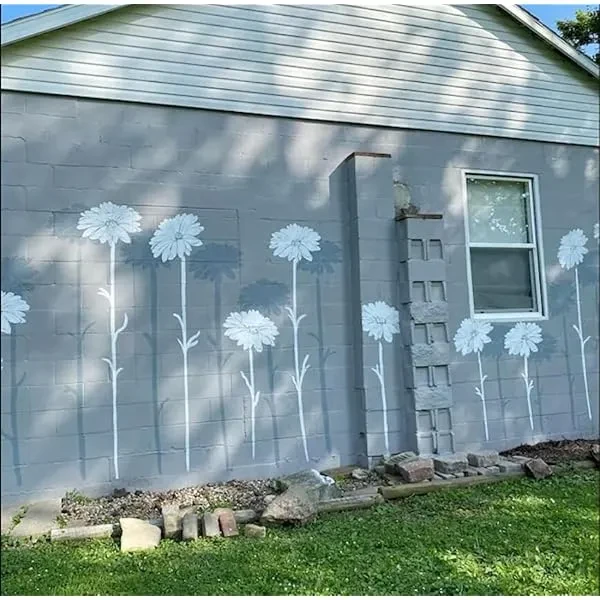 Garden Fence Large Flower Stencils🌻DIY