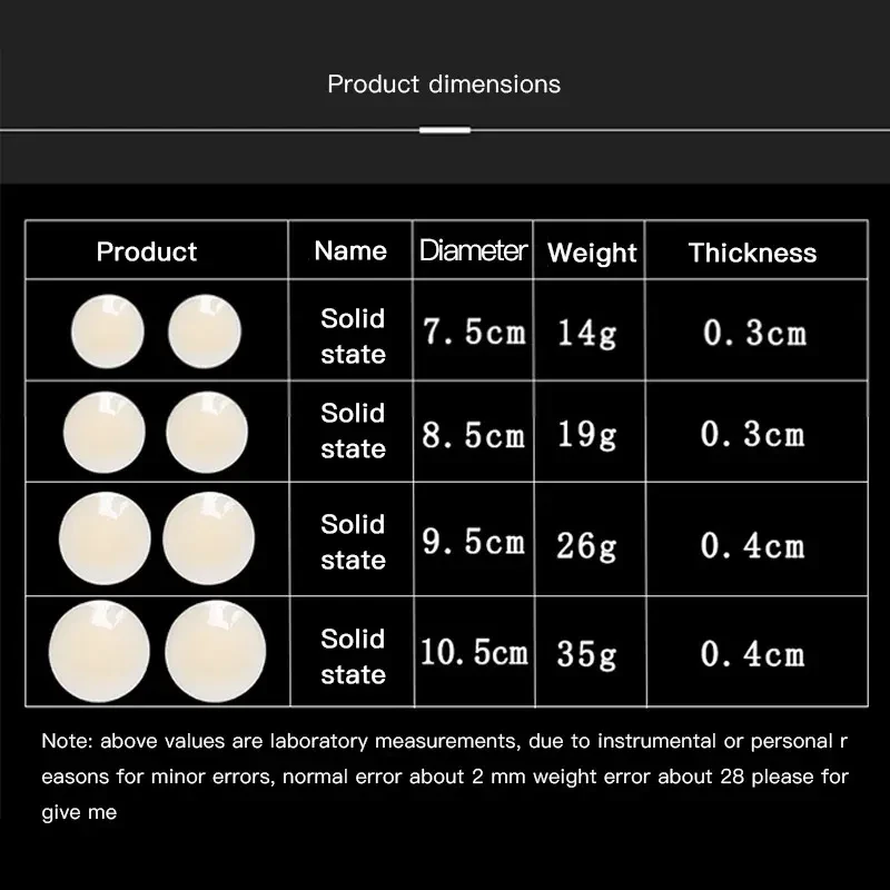 Non-Sticky Reusable Nipple Covers