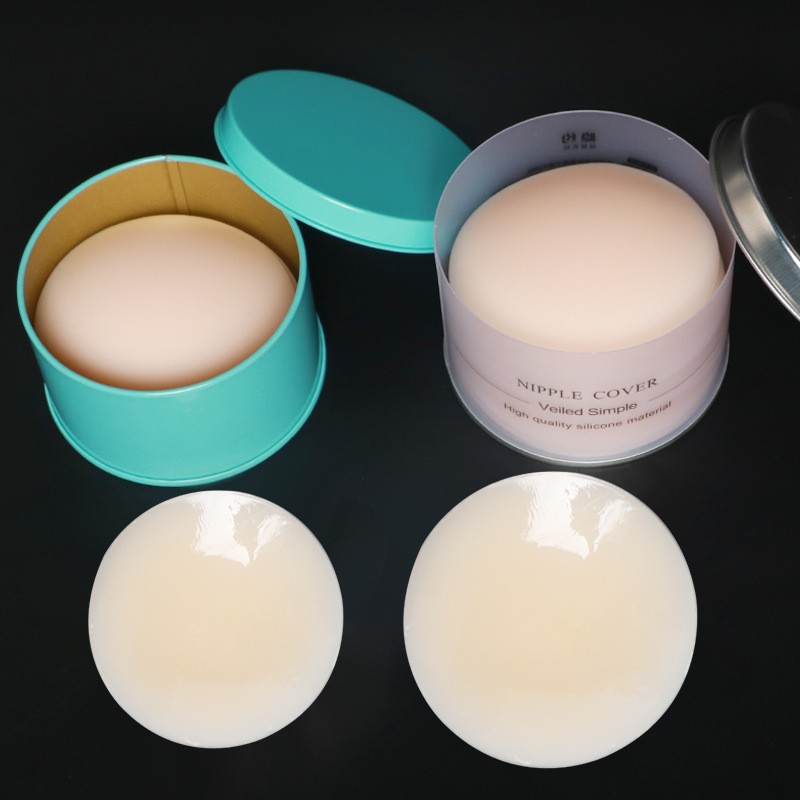 Non-Sticky Reusable Nipple Covers