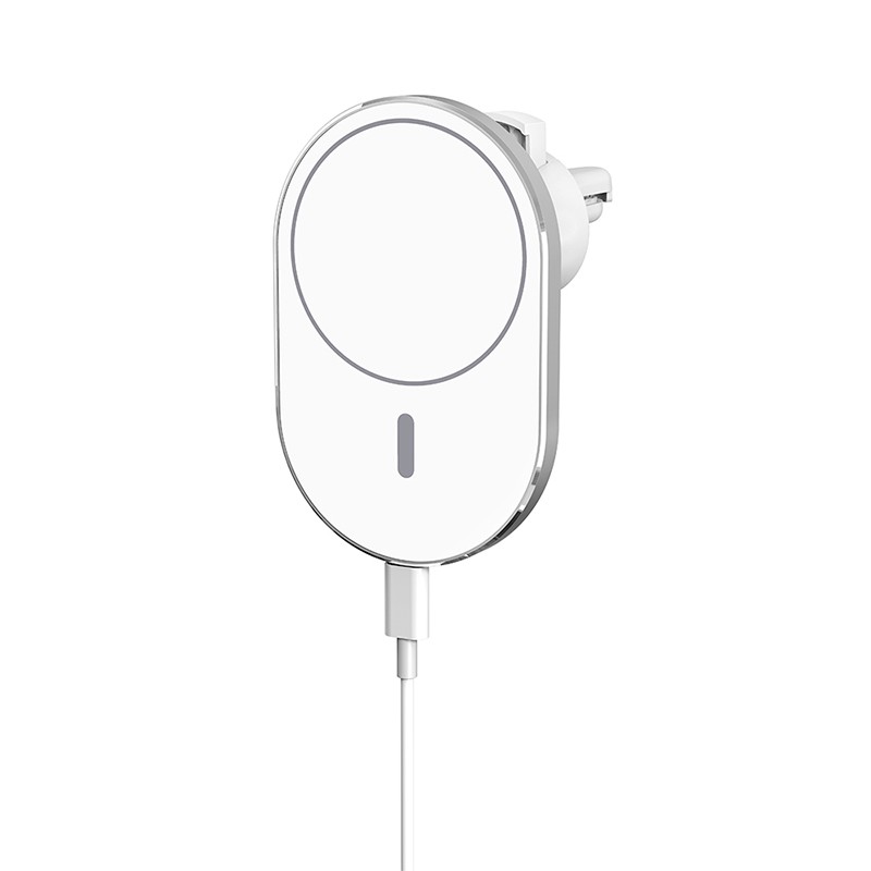 Magnetic Cell Phone Car Holder for MagSafe iPhone 12, 13, 14, 15 Pro Max - 15W Qi Wireless Charger