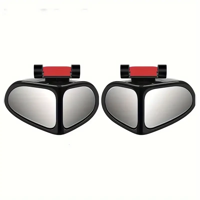 2pcs HD Blind Spot Mirrors for Cars - 360° Adjustable