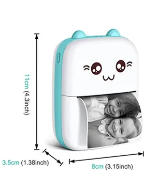Portable Mini Thermal Label Printer