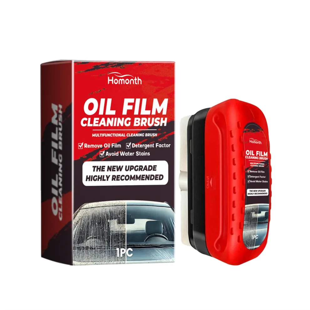 Homonth Oil Film Cleaning Brush for Vehicle Windows and Mirrors