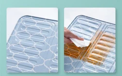 Household High Temperature Resistant Kitchen Gas Stove Oil Baffle