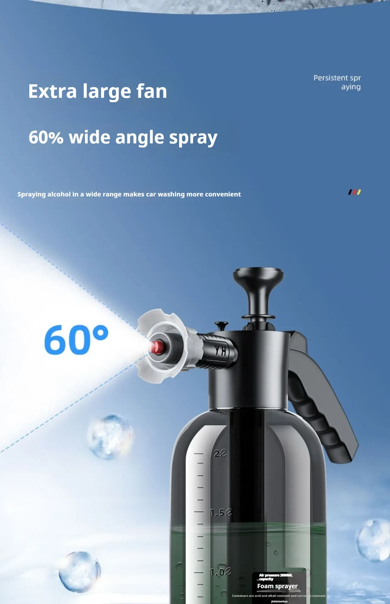 2L Hand Pump Foam Sprayer