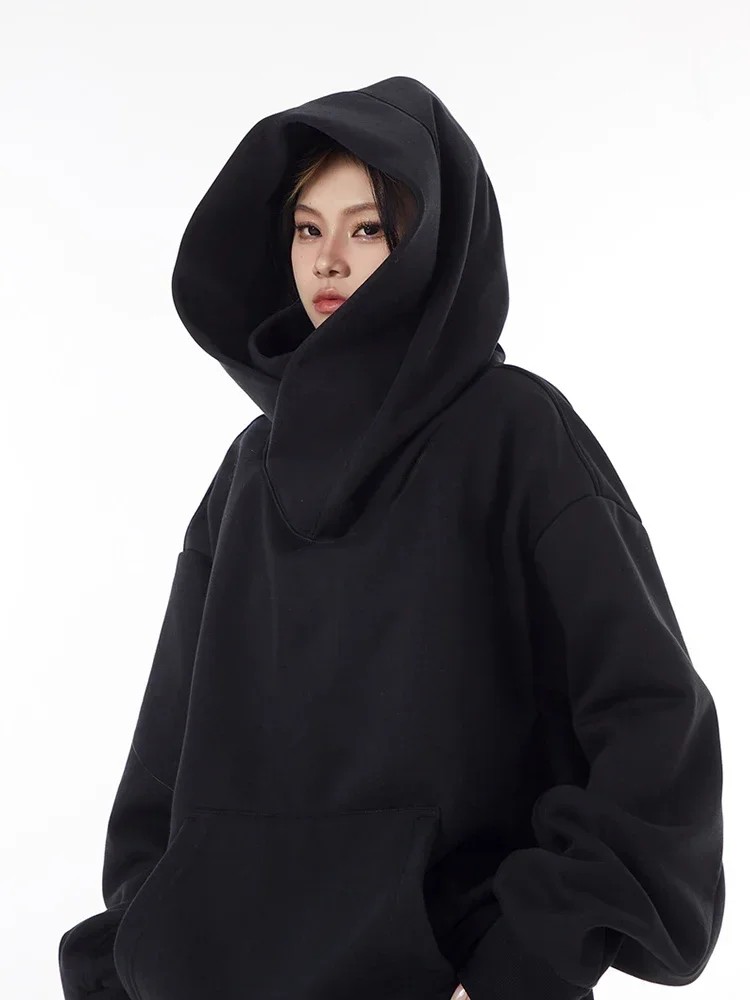 Men’s Oversized Ninja Turtleneck Hoodie